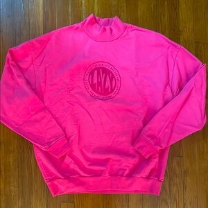 Lazy Oaf Big Pink Sweatshirt